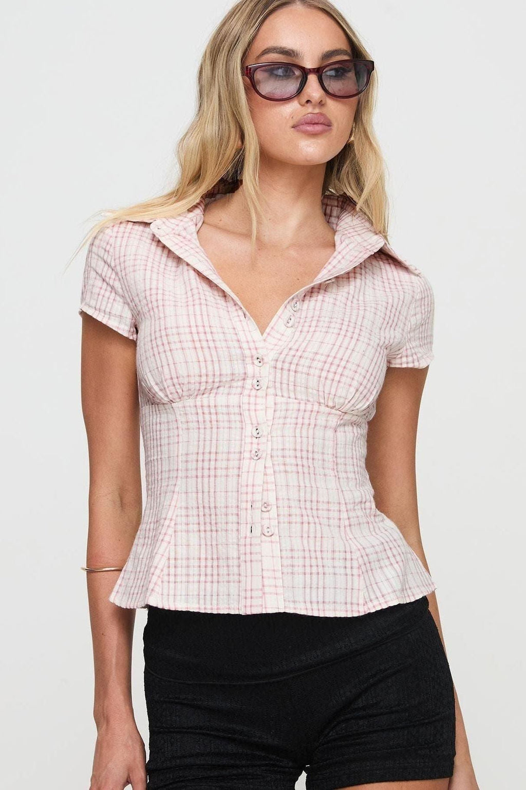 Brenda - Pink Lady Blouse