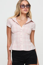Brenda - Pink Lady Blouse