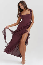 Addie - Maxi Ruffle Dress