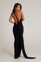 Chelsey Elegant Scarf Dress