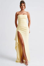 Mila - Maxi Dress - Lemon