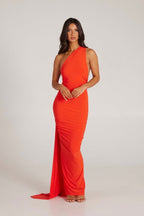 Chelsey Elegant Scarf Dress