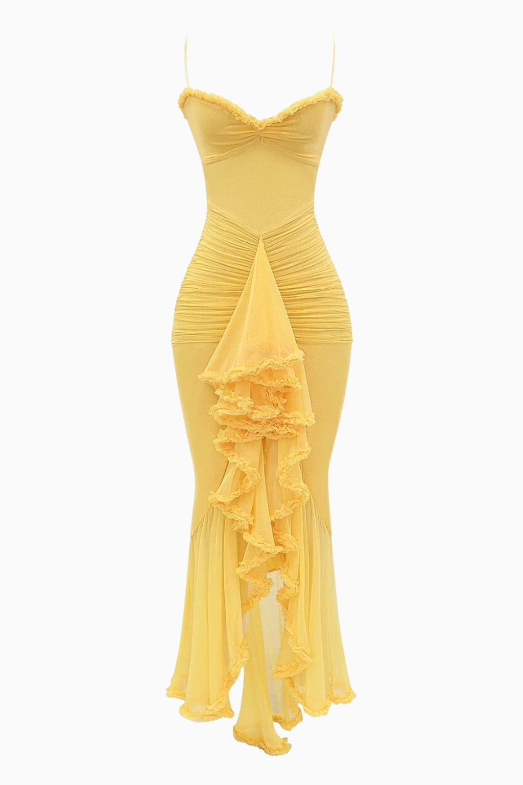 Piper - Ruffled Long Dress