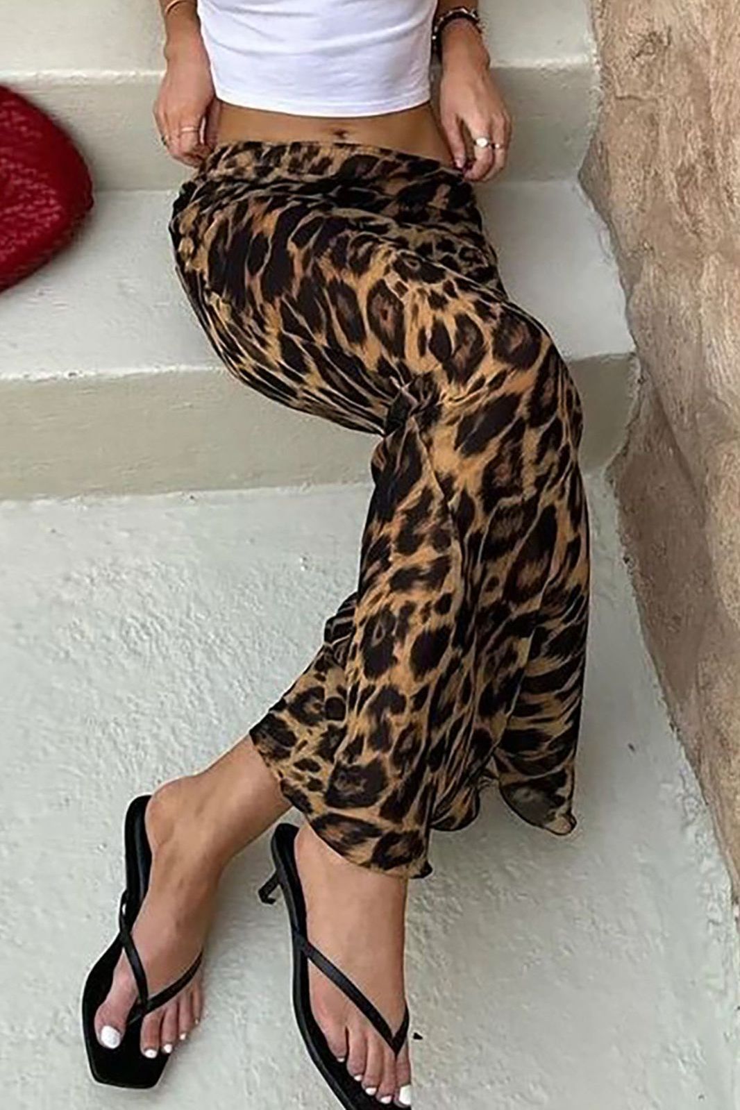 Liv - Leopard Maxi Skirt