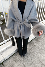 Ellie | Woolcoat With Fur