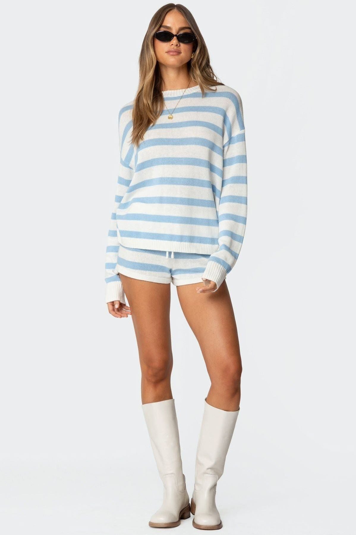 Estella | Striped Knit Set