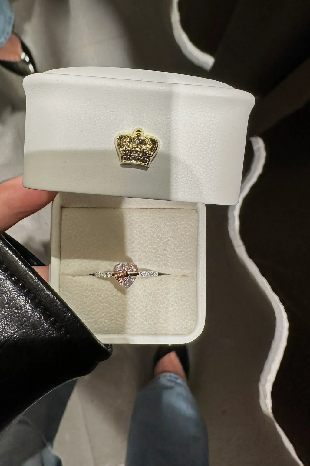 Heart Bow Ring