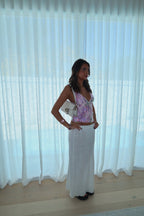 Ivie - Sequin Halter Tank Top