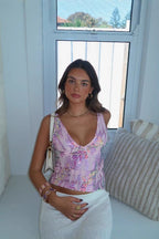 Ivie - Sequin Halter Tank Top