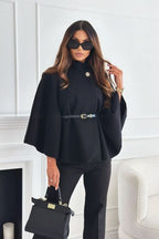 Maria | Cape Belt Coat