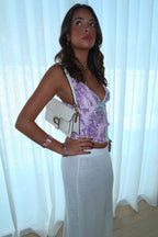 Ivie - Sequin Halter Tank Top