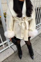 Ellie | Woolcoat With Fur