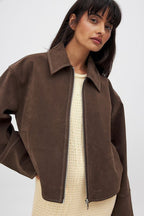 Dahlia | Suede Jacket