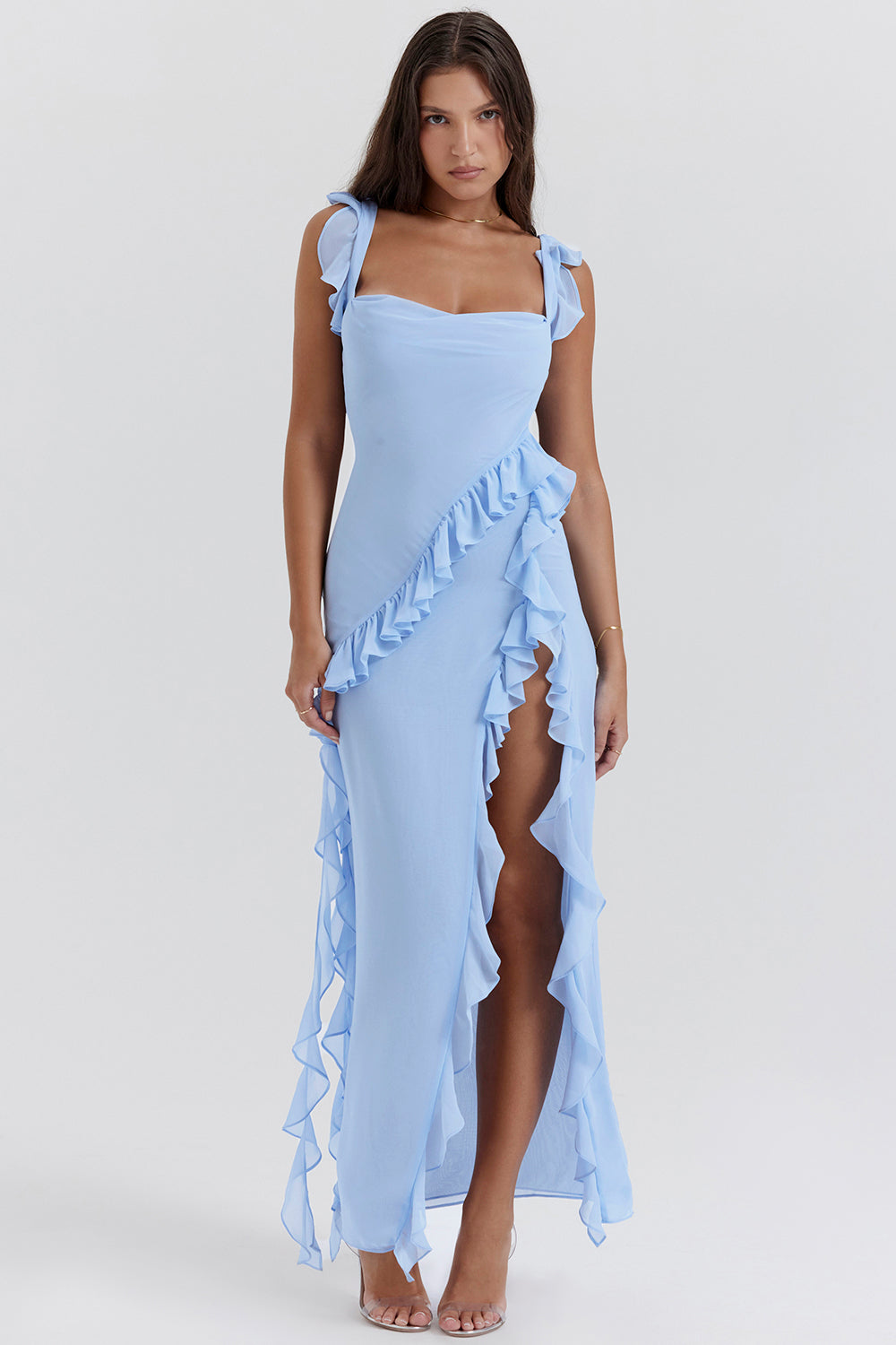 Adrianna - Maxi Ruffle Dress