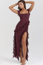 Addie - Maxi Ruffle Dress