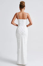 Mona - Appliqu?? Maxi Dress