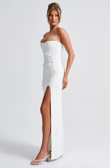 Mona - Appliqu?? Maxi Dress