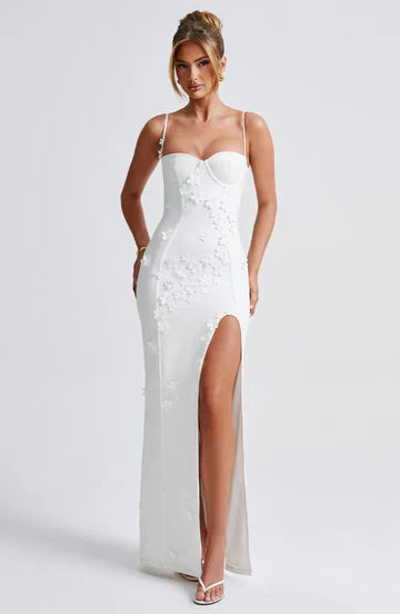 Mona - Appliqu?? Maxi Dress