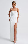 Mona - Appliqu?? Maxi Dress