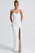 Mona - Appliqu?? Maxi Dress