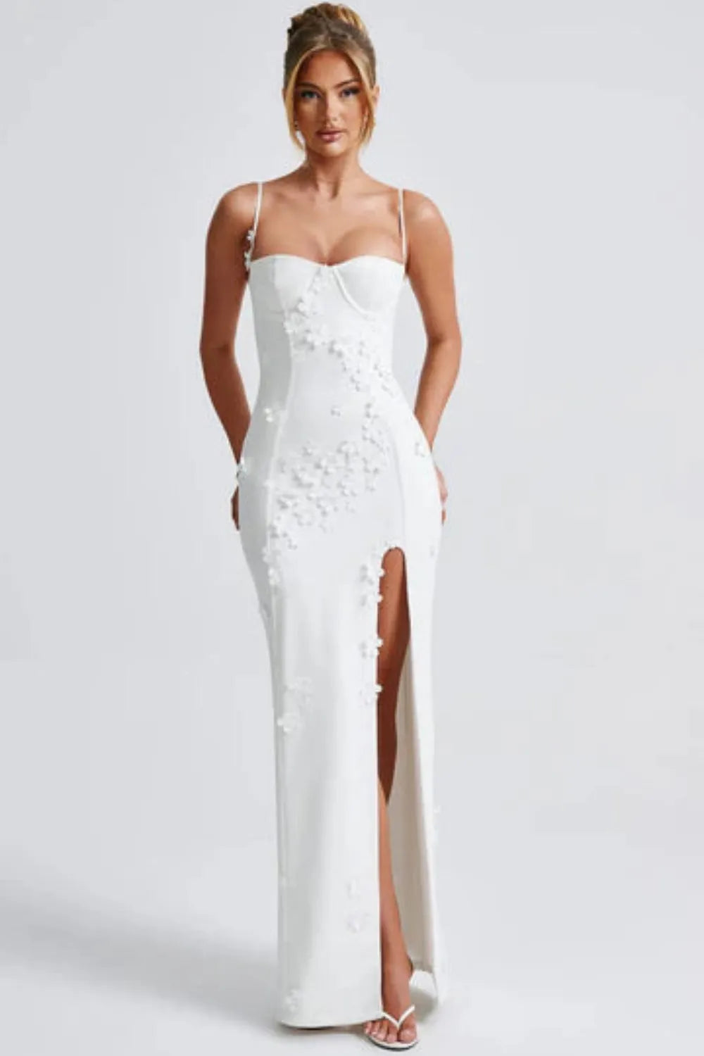 Mona - Appliqu?? Maxi Dress