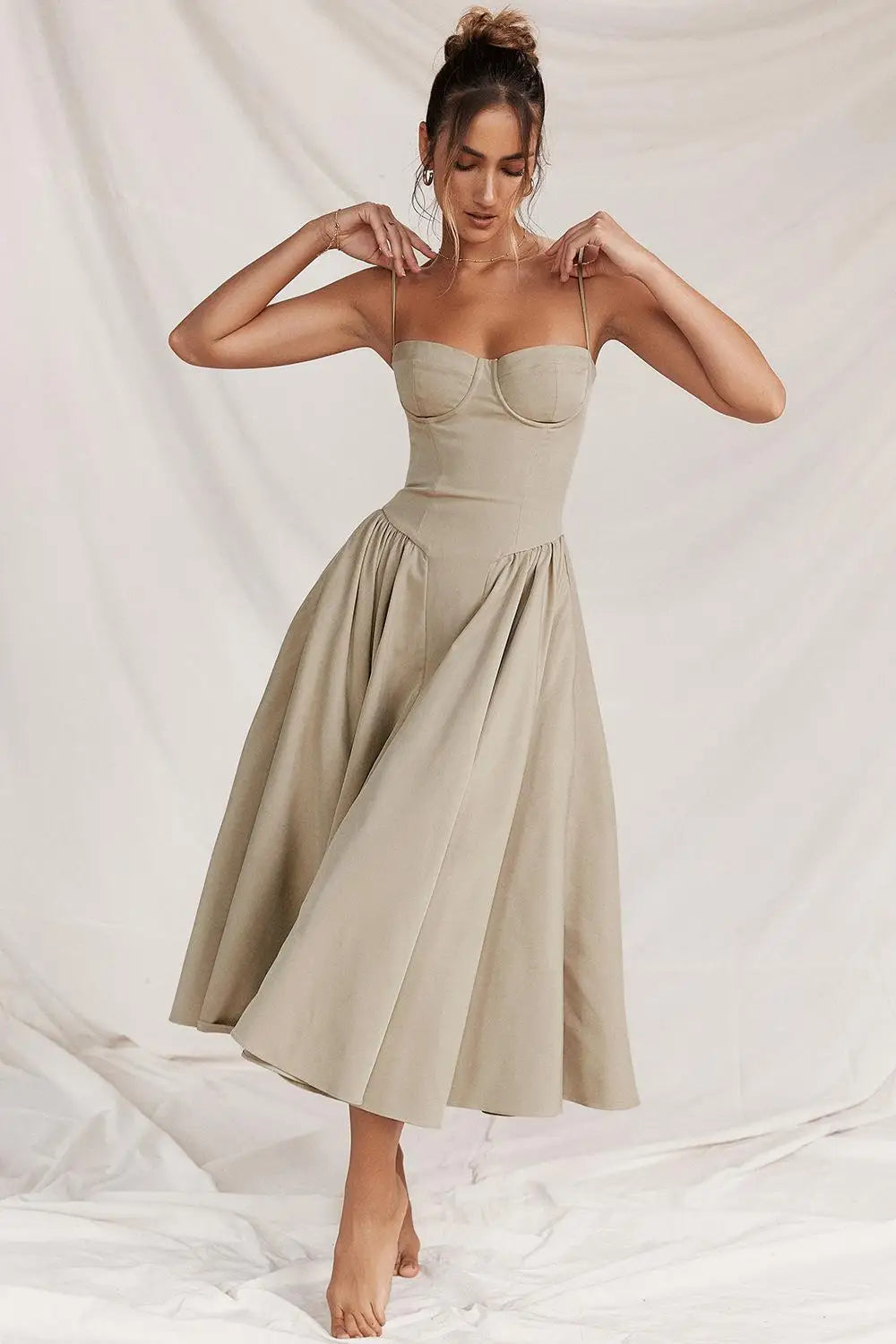 Layla - Waist Shaper Sundress