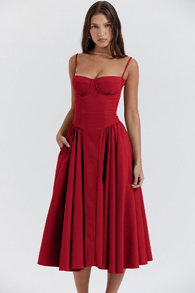 Layla - Waist Shaper Sundress