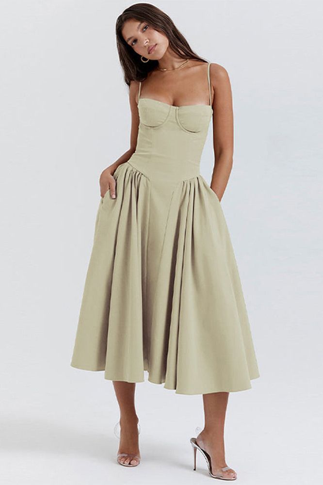 Layla - Waist Shaper Sundress