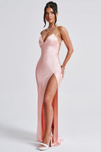 Sophia - Satin Maxi Dress