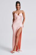 Sophia - Satin Maxi Dress