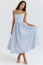 Charlotte - Corset Midi Dress