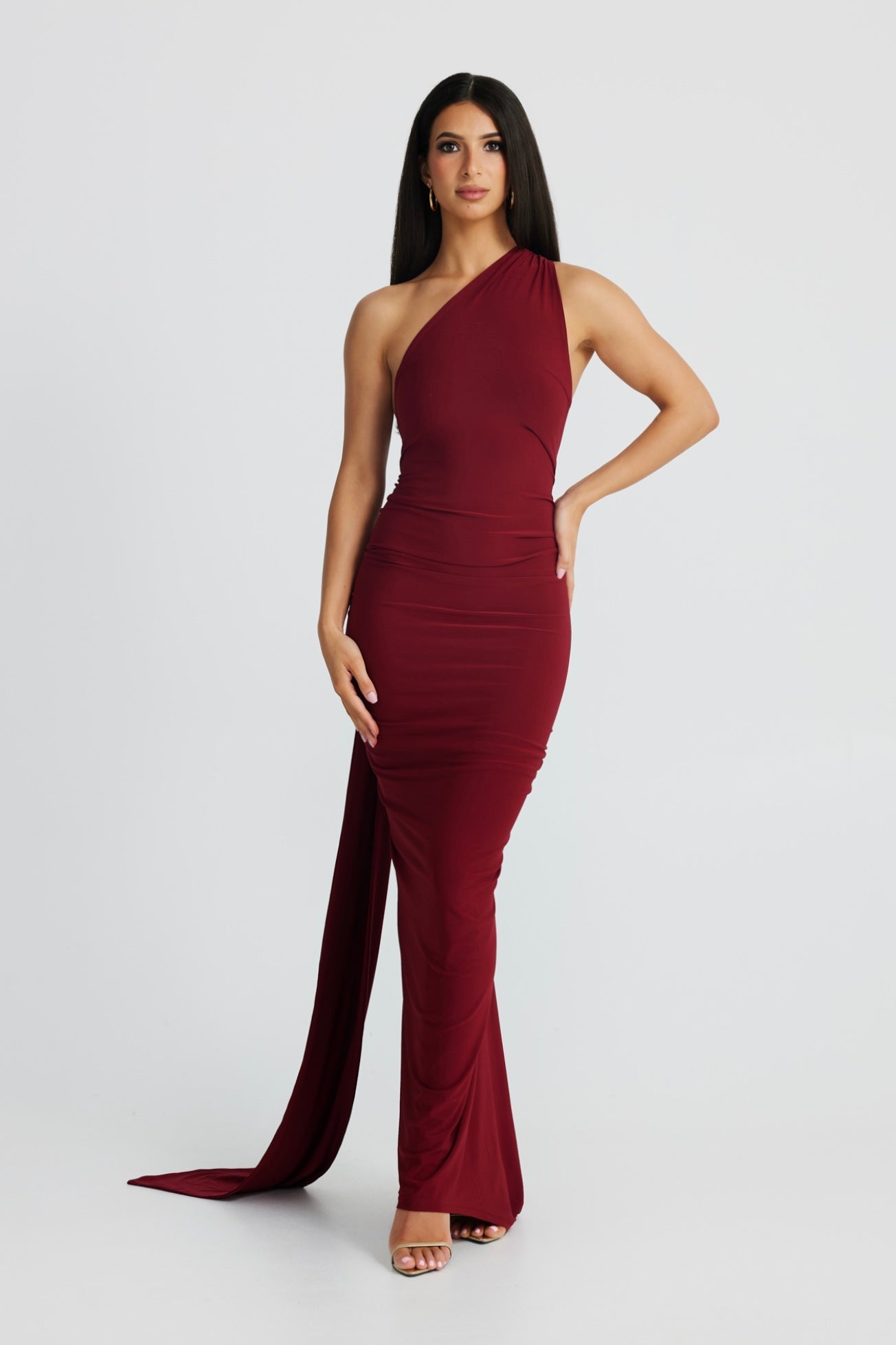Chelsey Elegant Scarf Dress