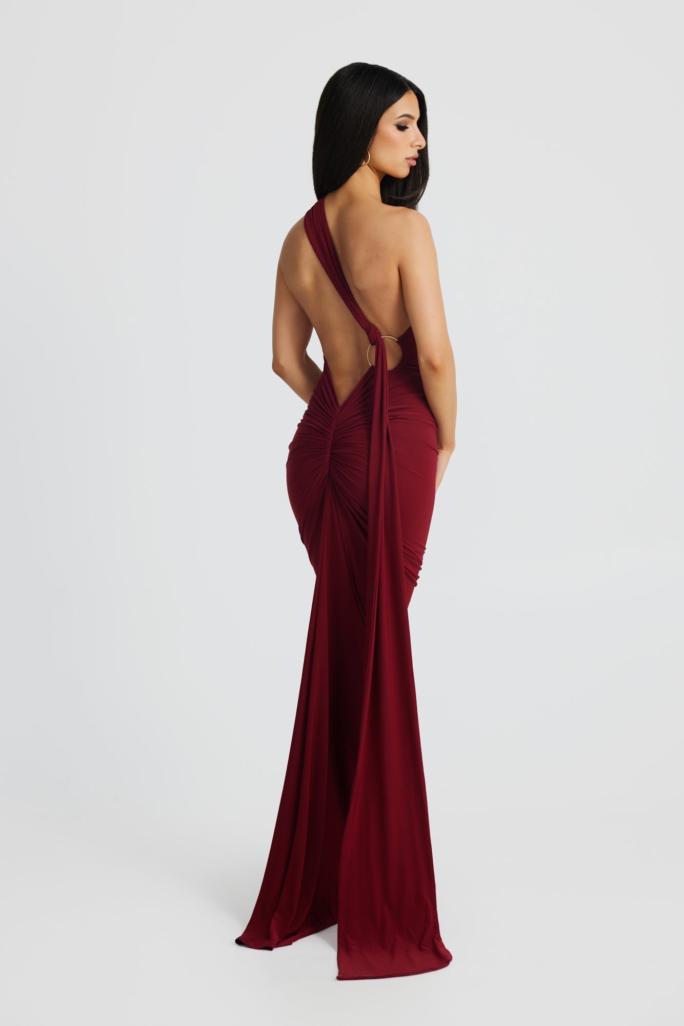 Chelsey Elegant Scarf Dress