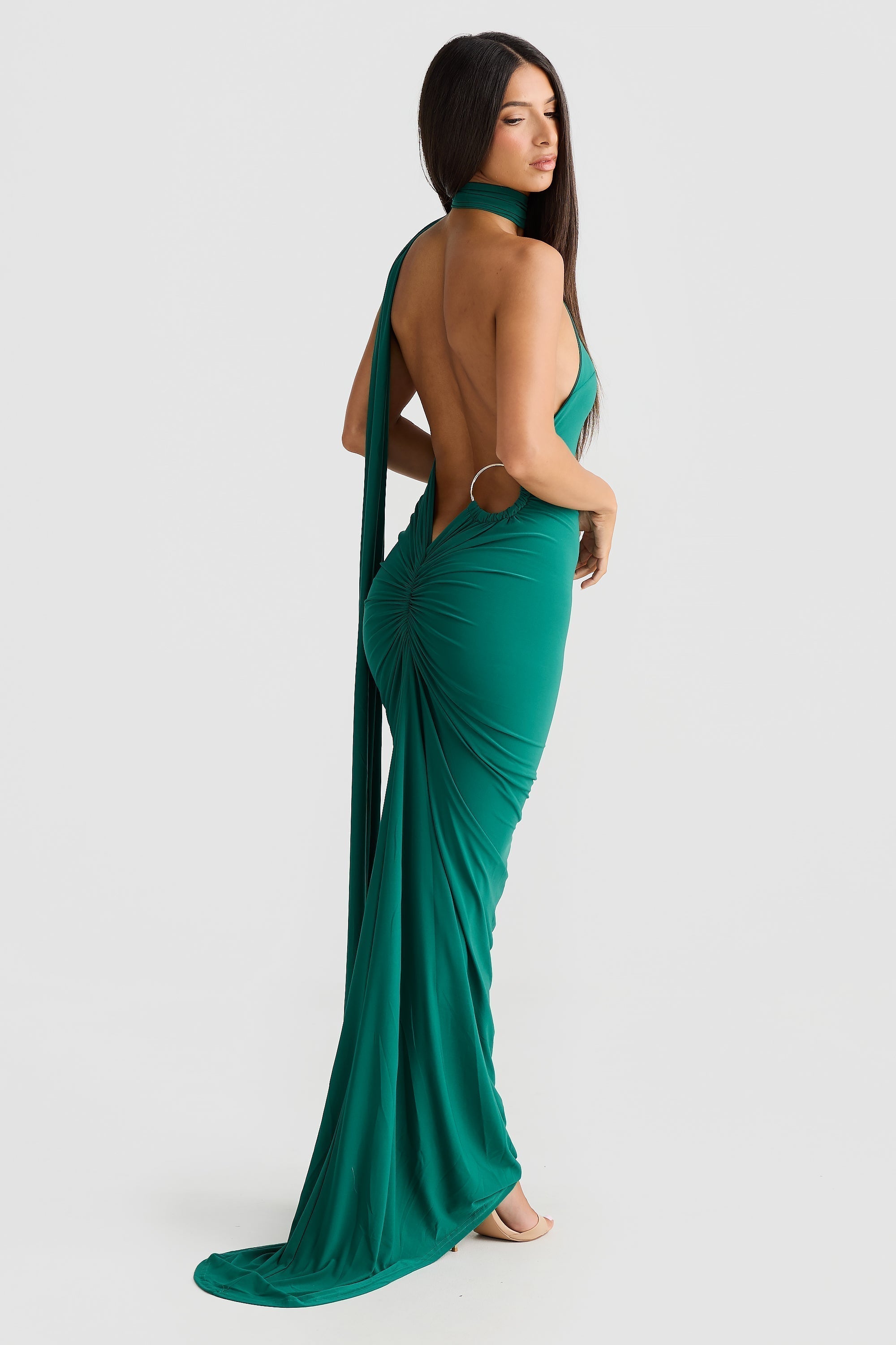 Chelsey Elegant Scarf Dress